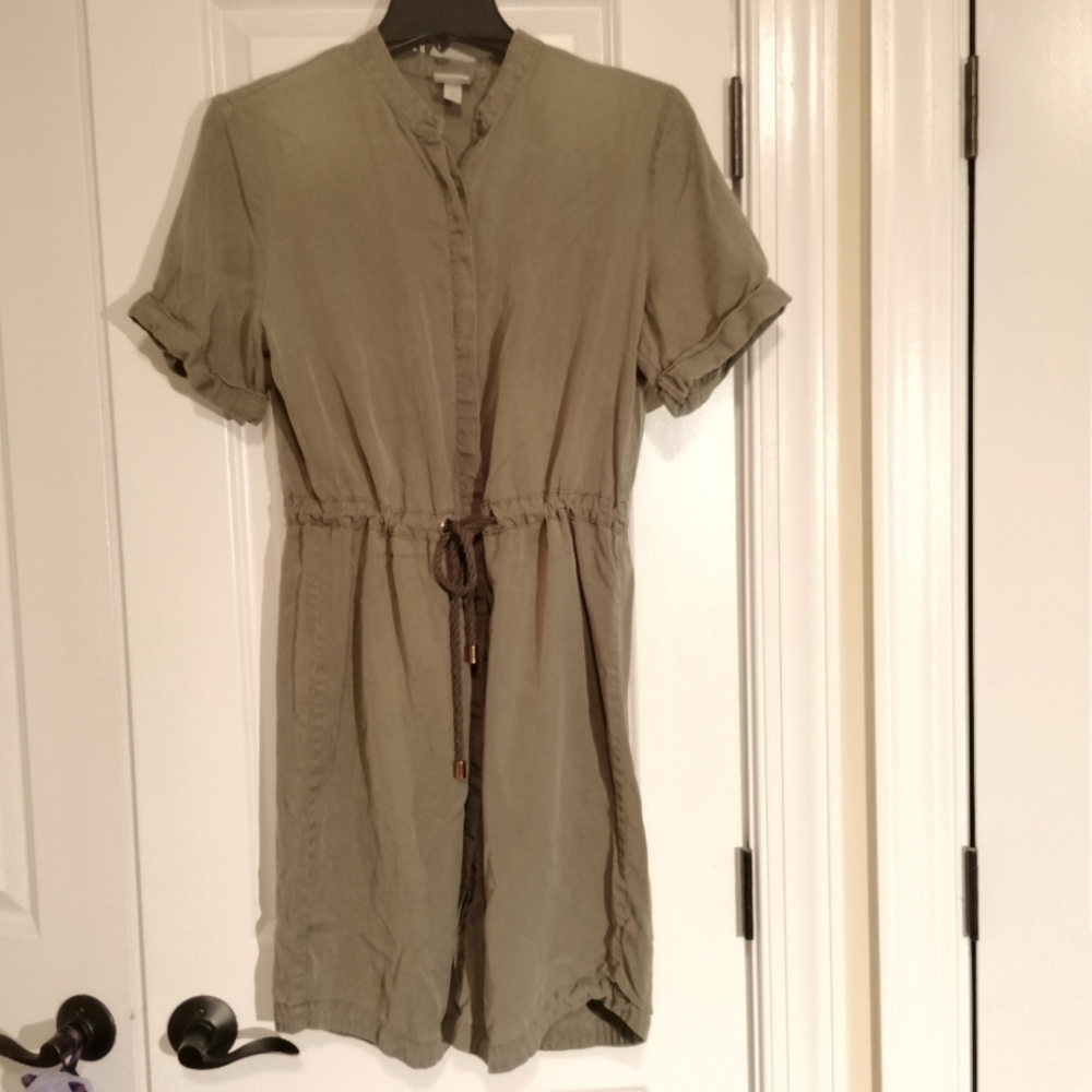 Andeawy Olive Green Dress Size M
